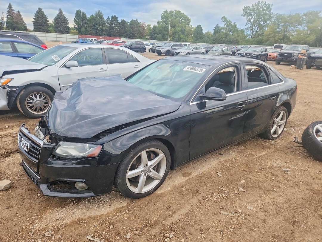 Vue de 2009 AUDI A4 PRESTIGE, angle 1