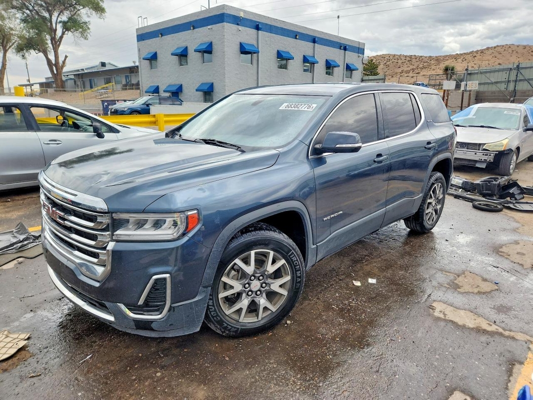Vista de 2020 GMC ACADIA SLE, ángulo 1