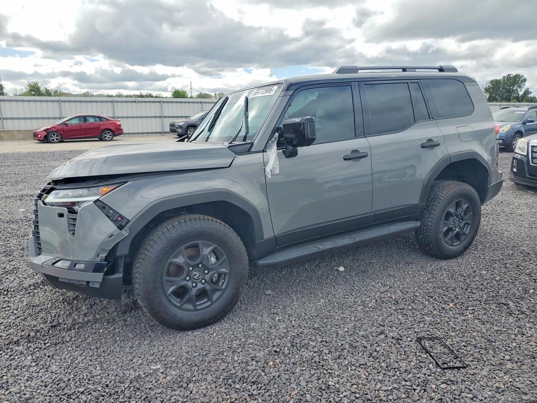 Vue de 2024 LEXUS GX 550 OVERTRAIL+, angle 1