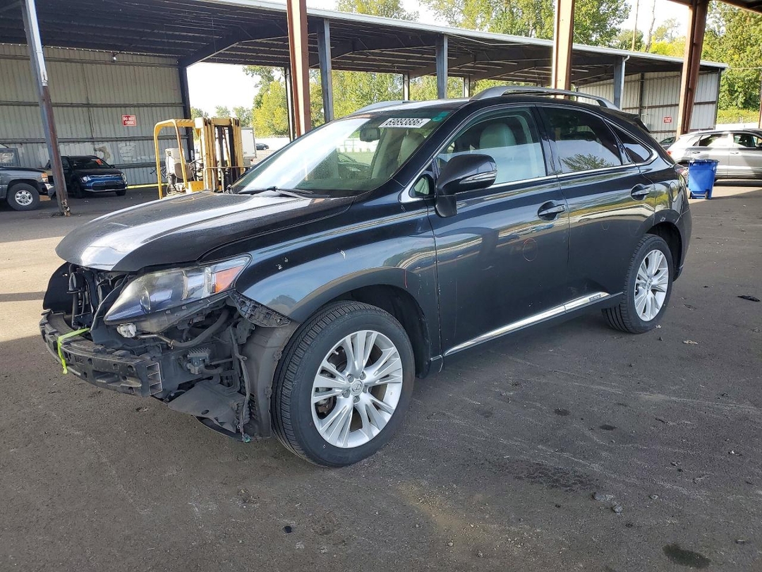 Вид 2011 LEXUS RX 450H, угол 1