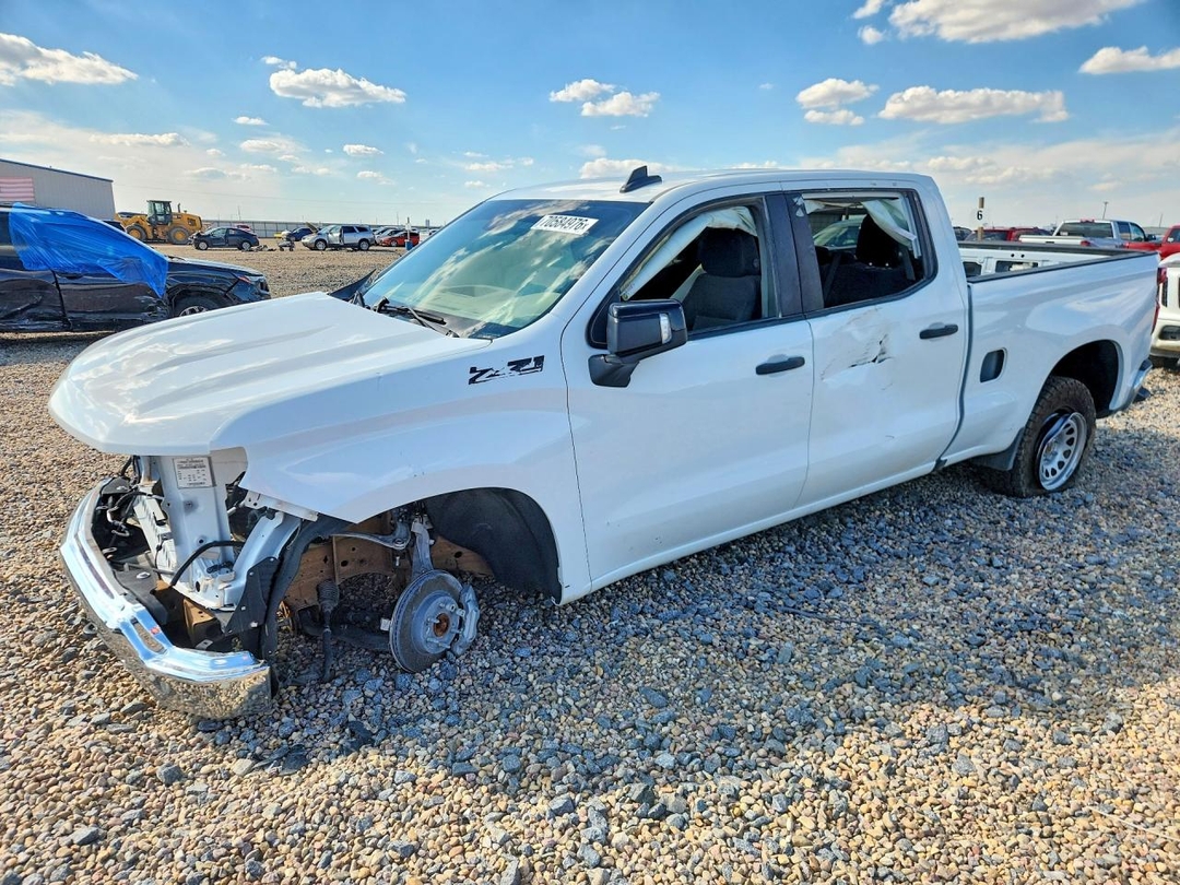Вид 2025 CHEVROLET SILVERADO K1500, угол 1
