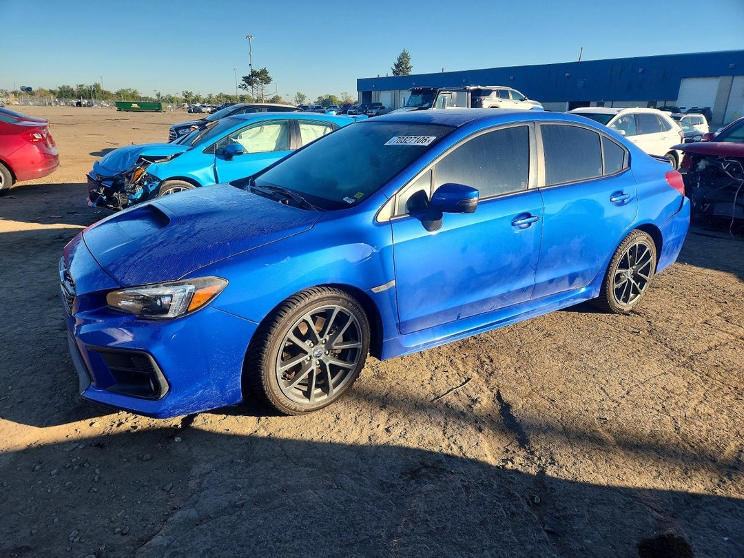 Vue de 2019 SUBARU WRX LIMITED, angle 1