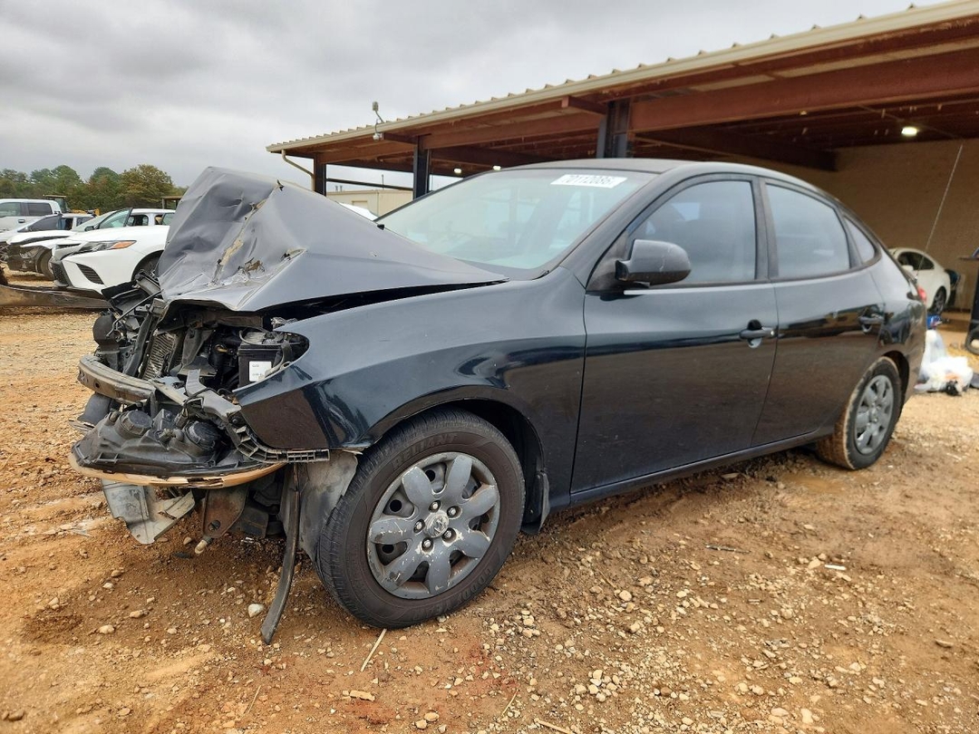 Вид 2007 HYUNDAI ELANTRA GLS, угол 1