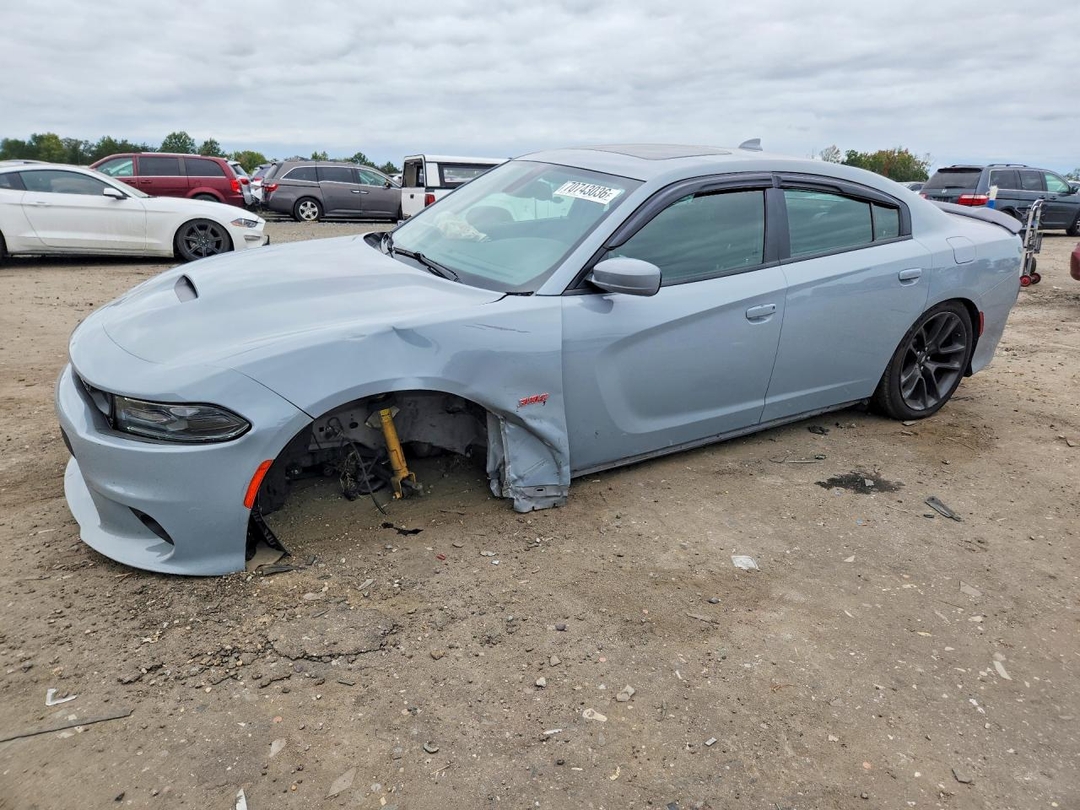 Vue de 2021 DODGE CHARGER SCAT PACK, angle 1