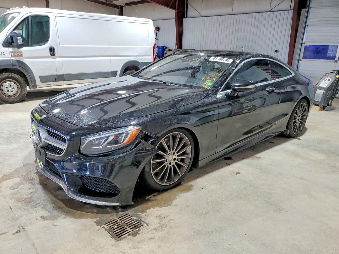 Vedere 2015 MERCEDES-BENZ S 550, unghi 1