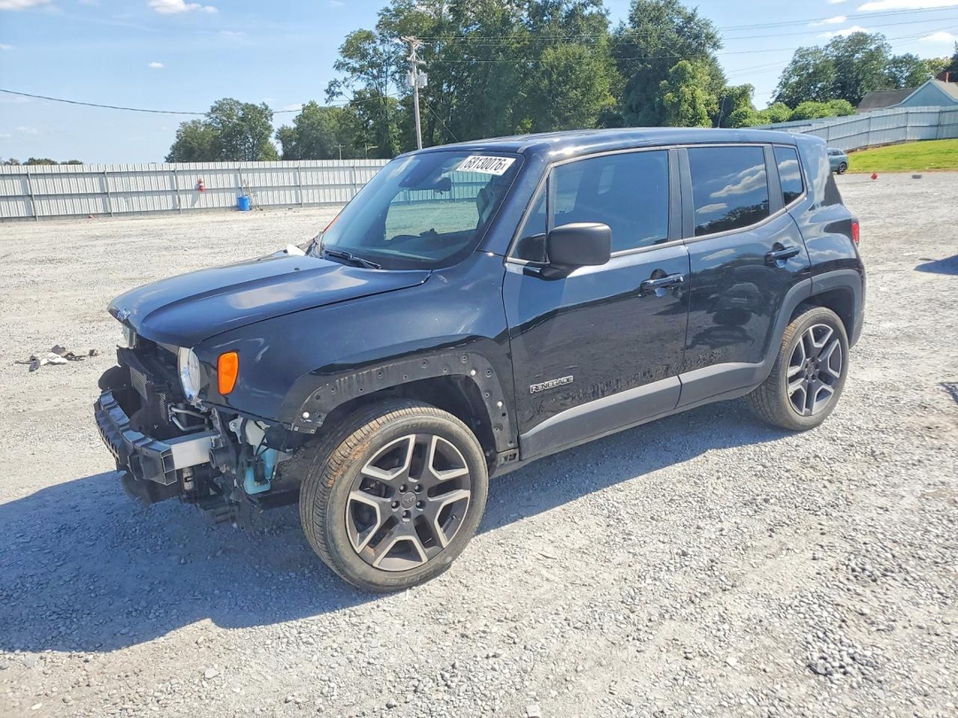 Vue de 2021 JEEP RENEGADE SPORT, angle 1