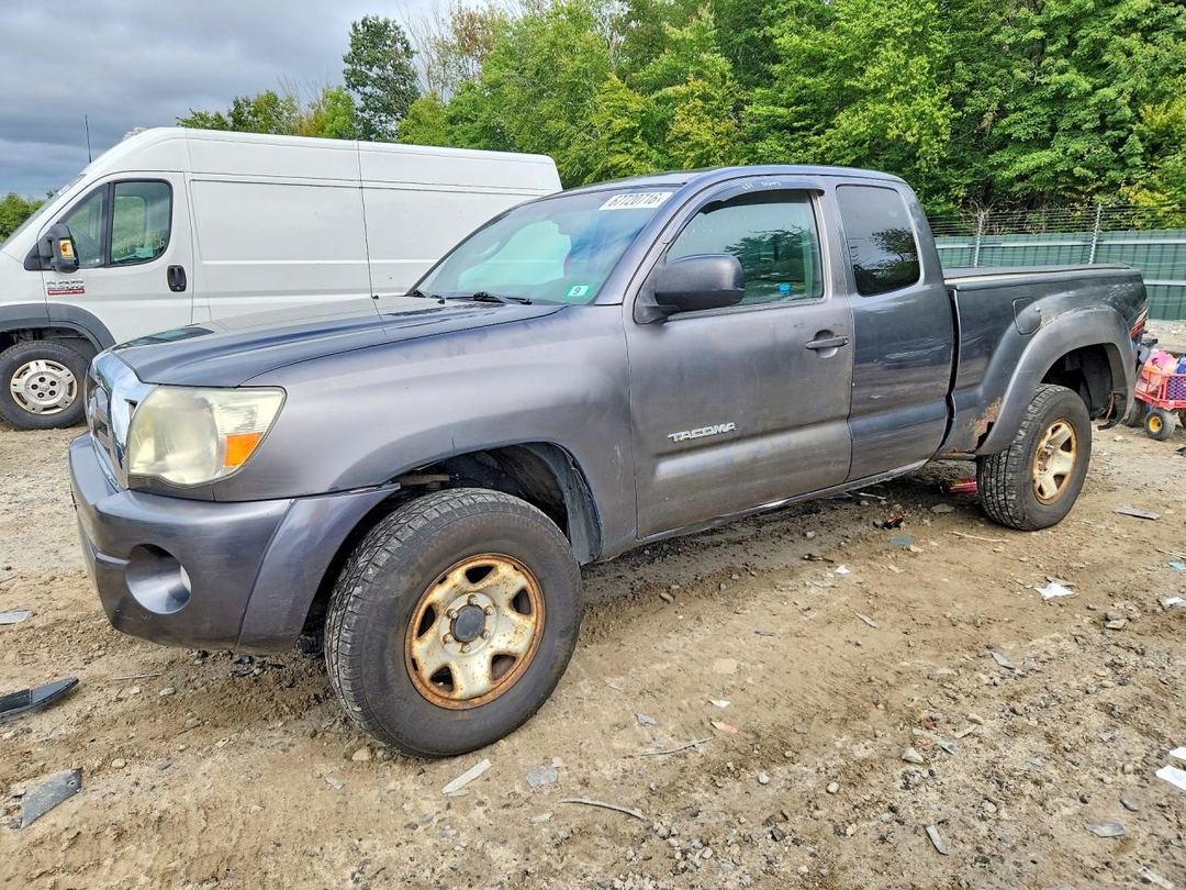 Вид 2010 TOYOTA TACOMA V6, угол 1