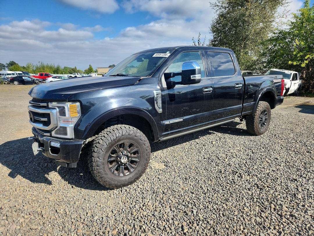 Vue de 2020 FORD F350 SUPER DUTY, angle 1