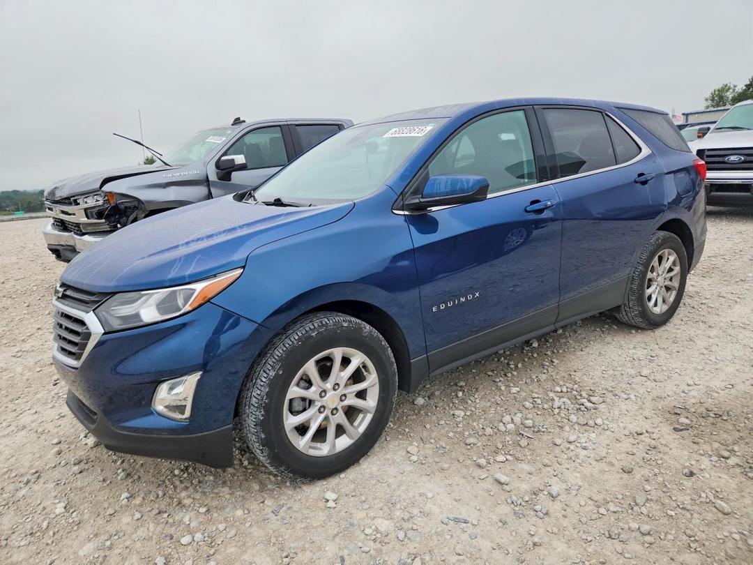 Vue de 2020 CHEVROLET EQUINOX LT, angle 1