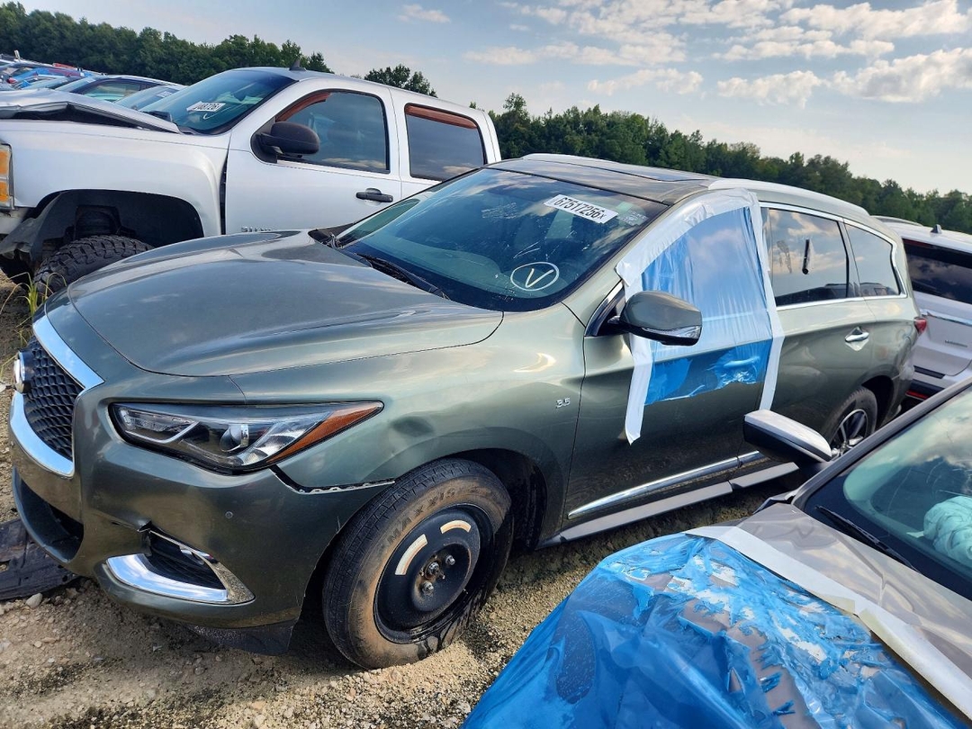 Vue de 2017 INFINITI QX60 BASE, angle 1