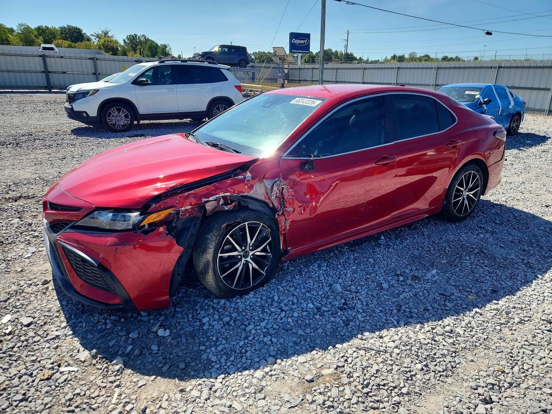 Vedere 2023 TOYOTA CAMRY SE, unghi 1
