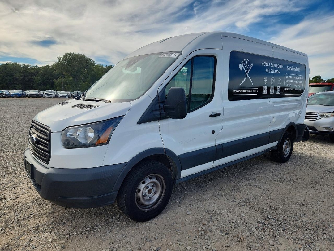 Вид 2018 FORD TRANSIT 350 DELIVERY VAN, угол 1