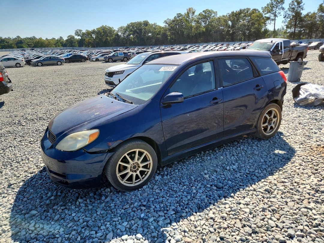 Vue de 2003 TOYOTA MATRIX XR, angle 1