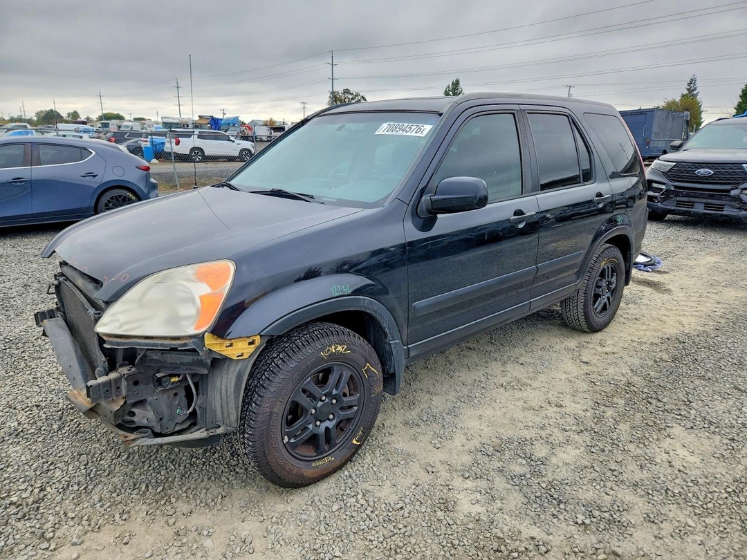Vue de 2002 HONDA CR-V EX, angle 1
