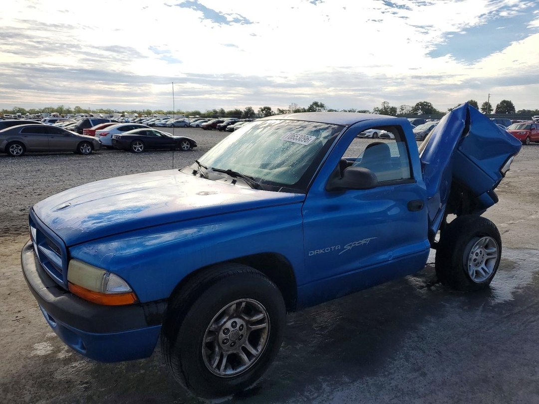 Вид 2001 DODGE DAKOTA PICK UP, угол 1