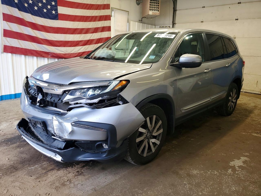 Vedere 2019 HONDA PILOT EXL, unghi 1