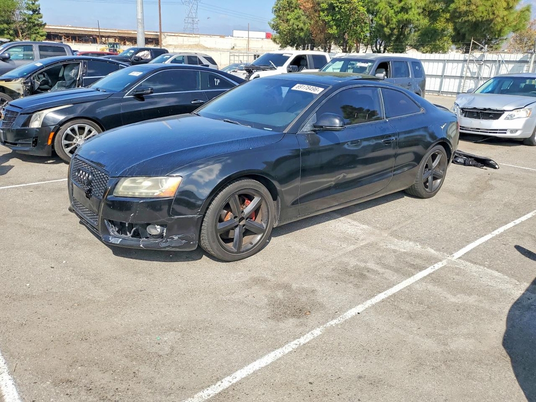 Vue de 2009 AUDI A5 QUATTRO, angle 1