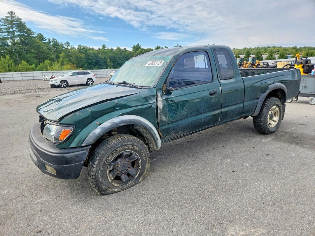 Вид 2001 TOYOTA TACOMA V6, угол 1