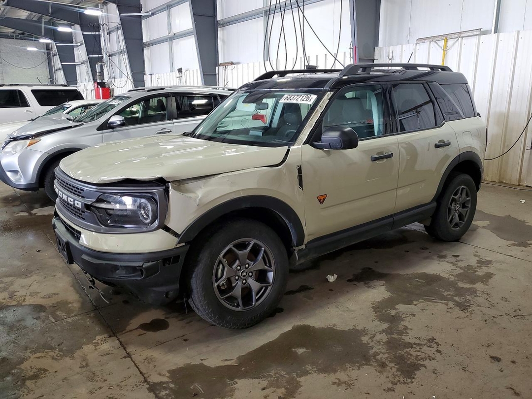 Вид 2024 FORD BRONCO SPORT BADLANDS, угол 1