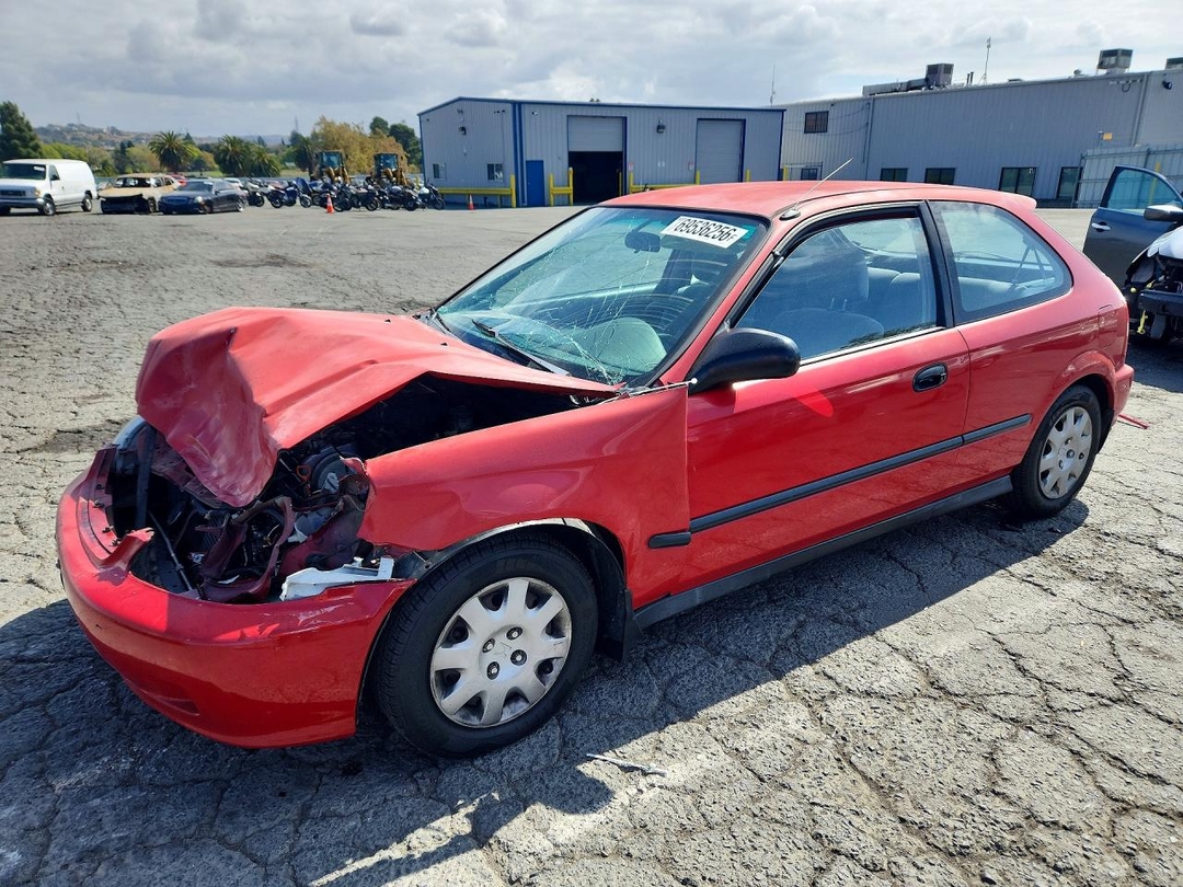 منظر 1999 HONDA CIVIC DX، زاوية 1