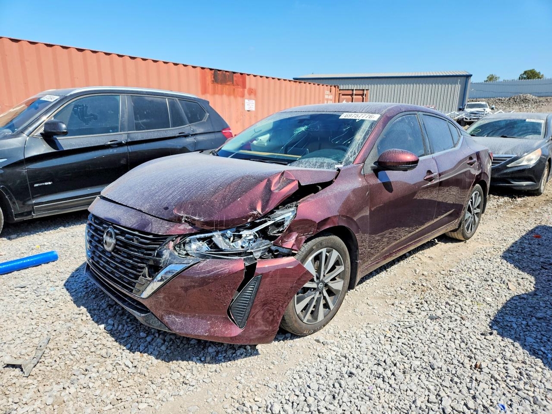 Vista de 2025 NISSAN SENTRA SV, ángulo 1