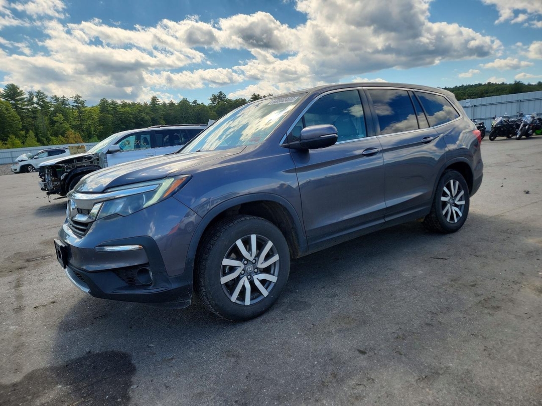 Vue de 2019 HONDA PILOT EXL, angle 1