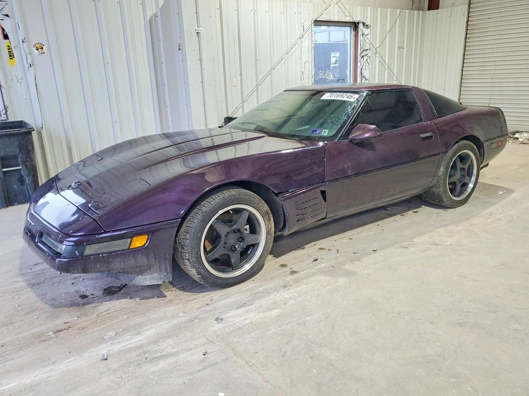 Vedere 1992 CHEVROLET CORVETTE, unghi 1