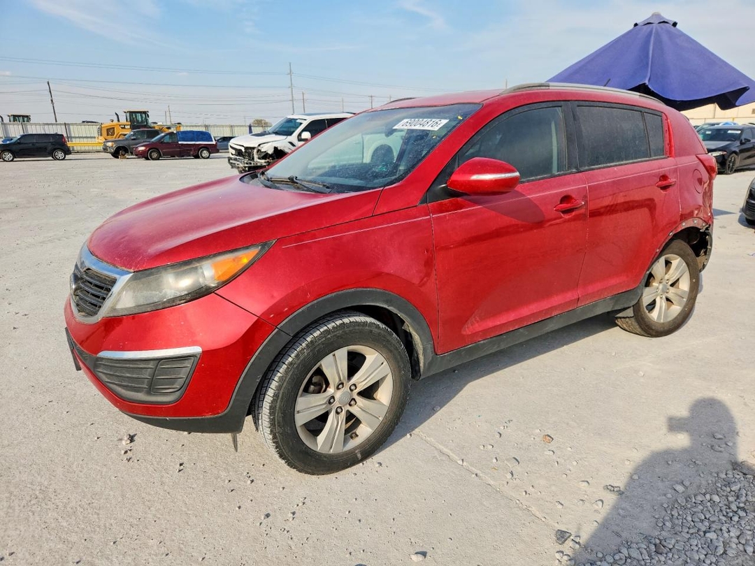 Вид 2011 KIA SPORTAGE LX, угол 1