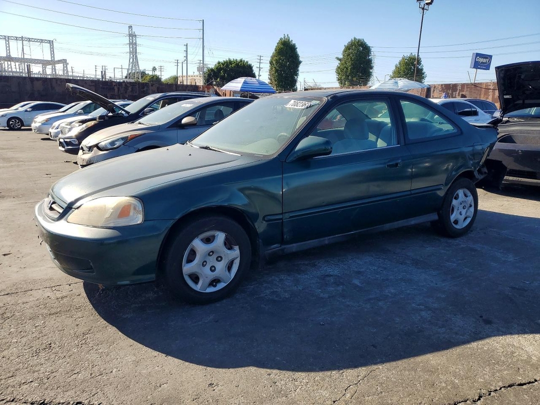 Vue de 2000 HONDA CIVIC EX, angle 1