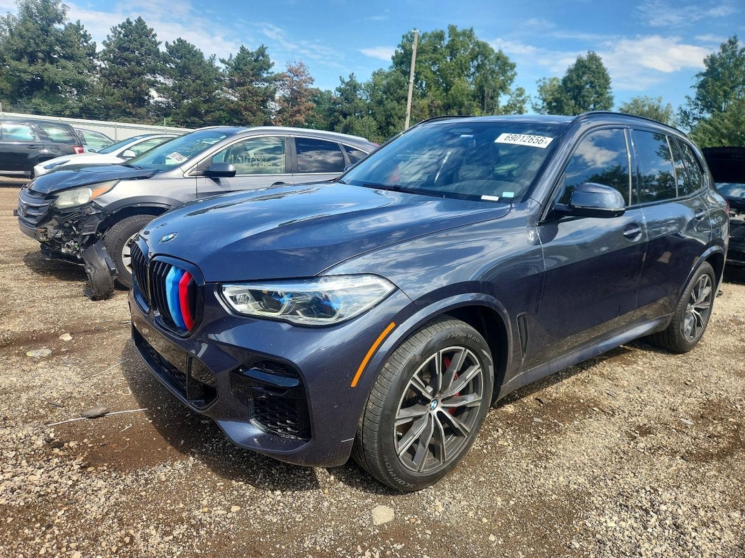 Vista de 2022 BMW X5 XDRIVE40I, ángulo 1