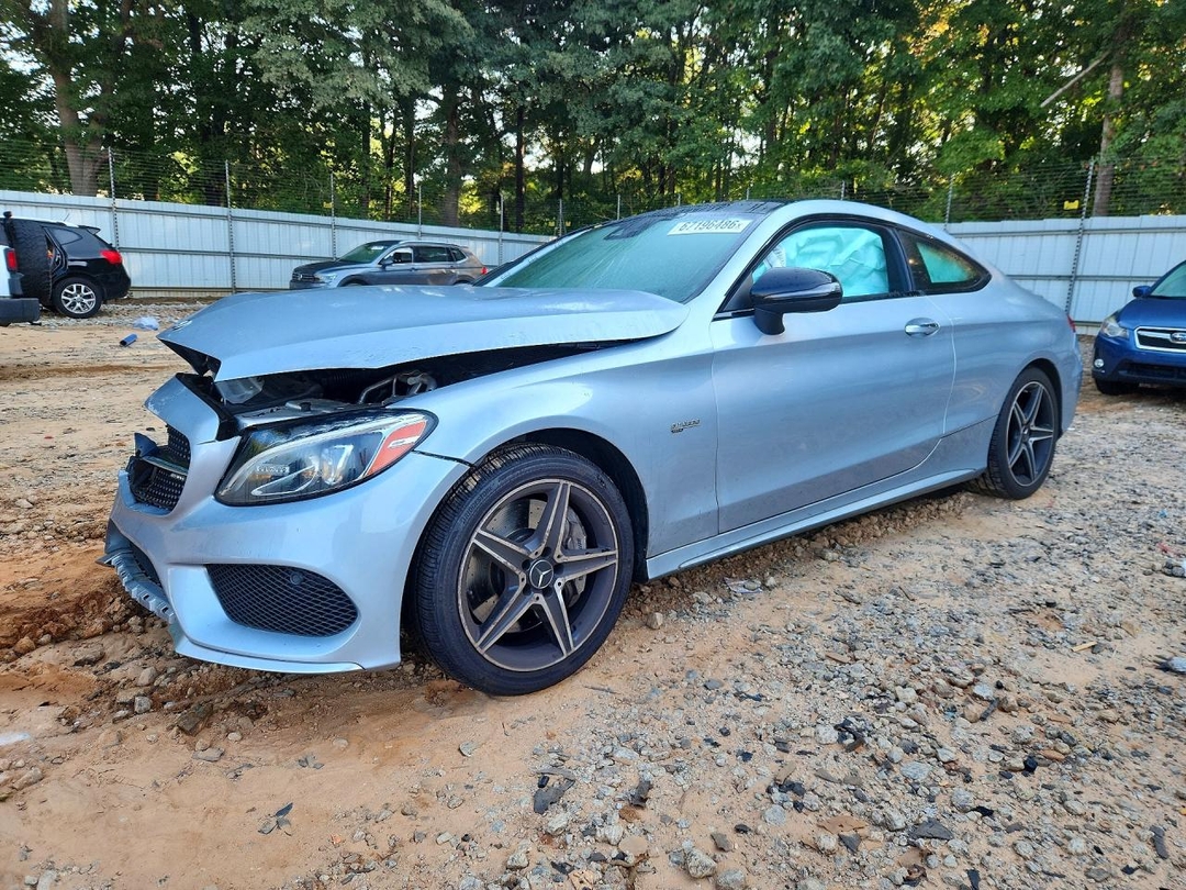 Vista de 2017 MERCEDES-BENZ C 43 4MATIC AMG, ángulo 1