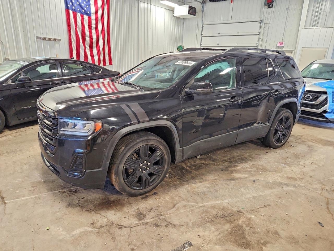 Vue de 2021 GMC ACADIA SLE, angle 1