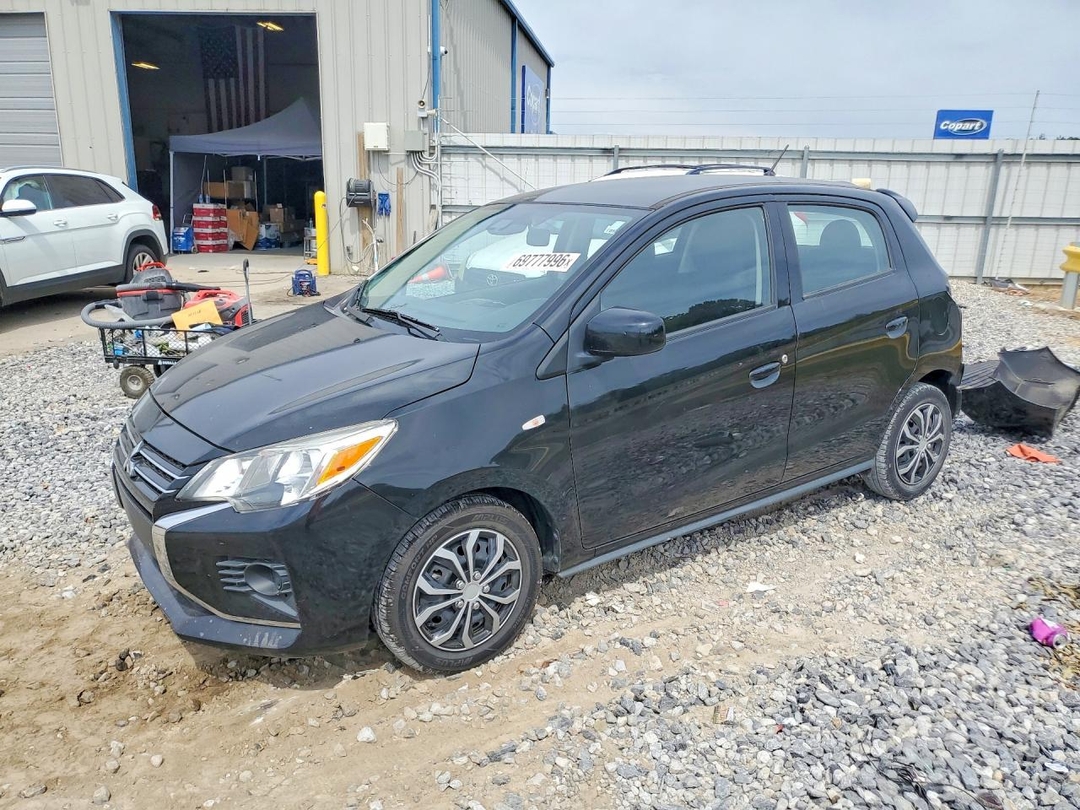 Vue de 2022 MITSUBISHI MIRAGE ES, angle 1