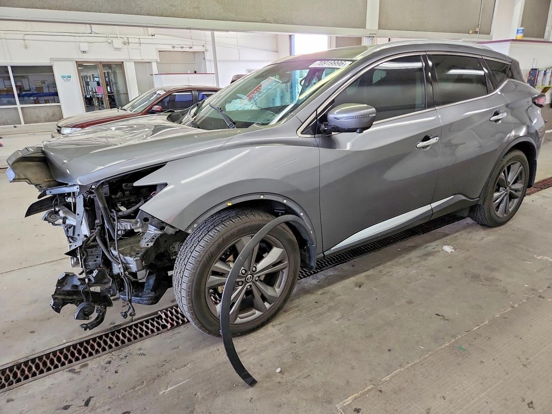 Vista de 2021 NISSAN MURANO PLATINUM, ángulo 1