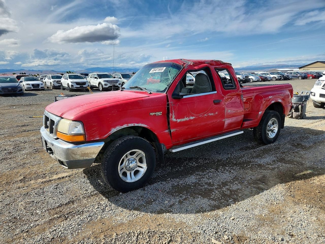 Vista de 2000 FORD RANGER SUPER CAB, ángulo 1
