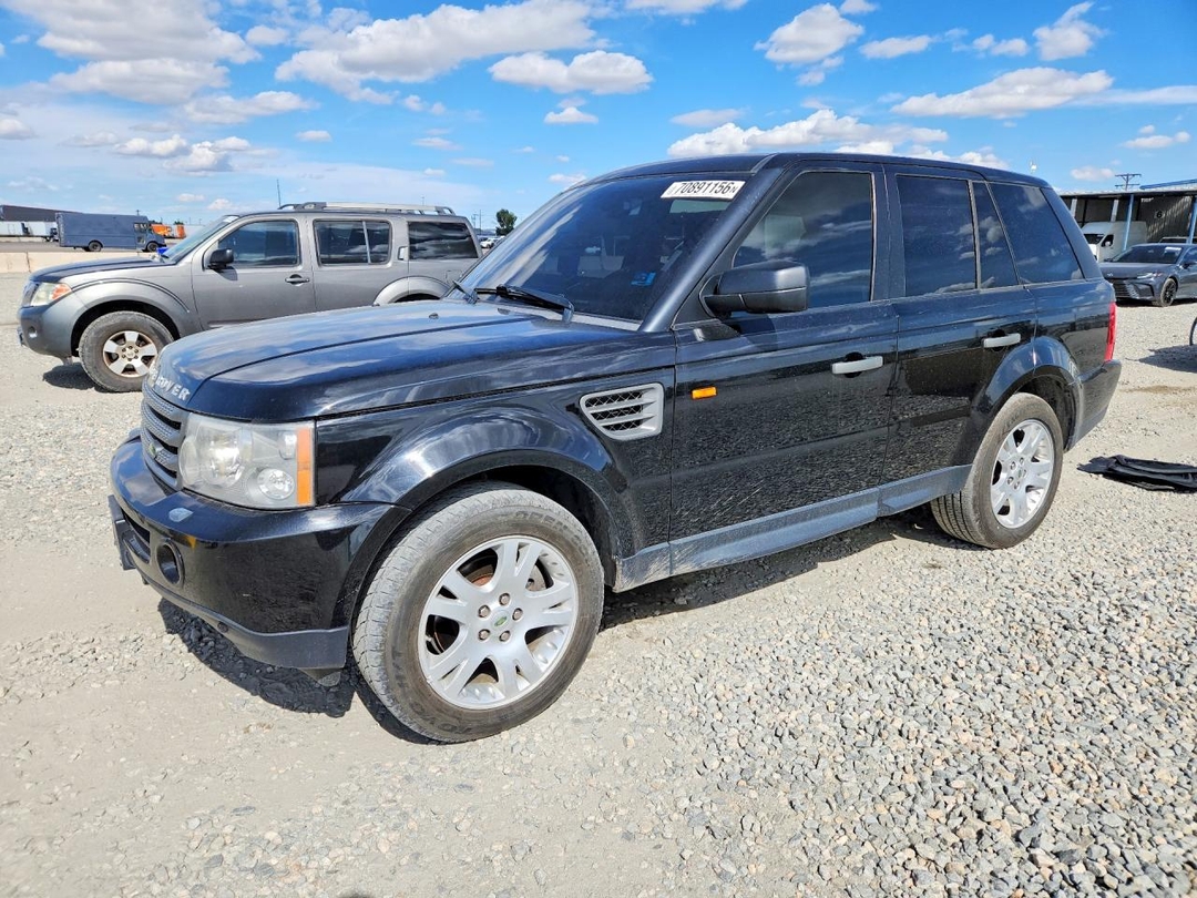 Vista de 2008 LAND ROVER RANGE ROVER SPORT HSE, ángulo 1