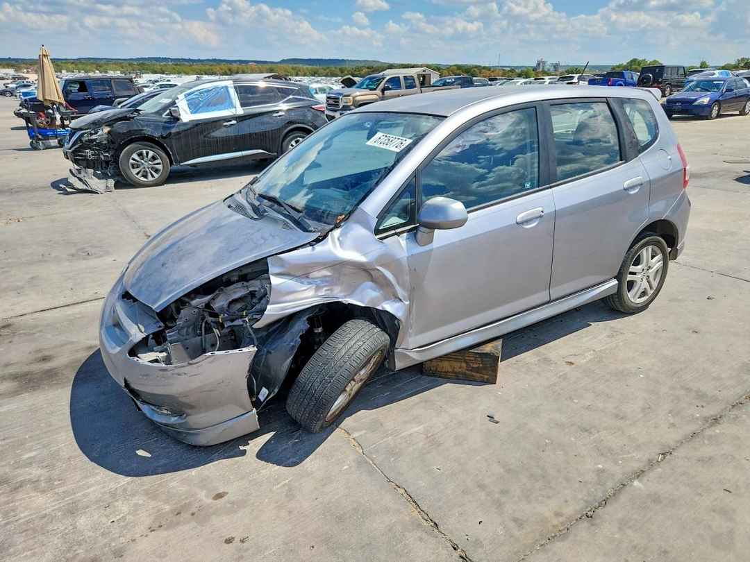 منظر 2008 HONDA FIT SPORT، زاوية 1