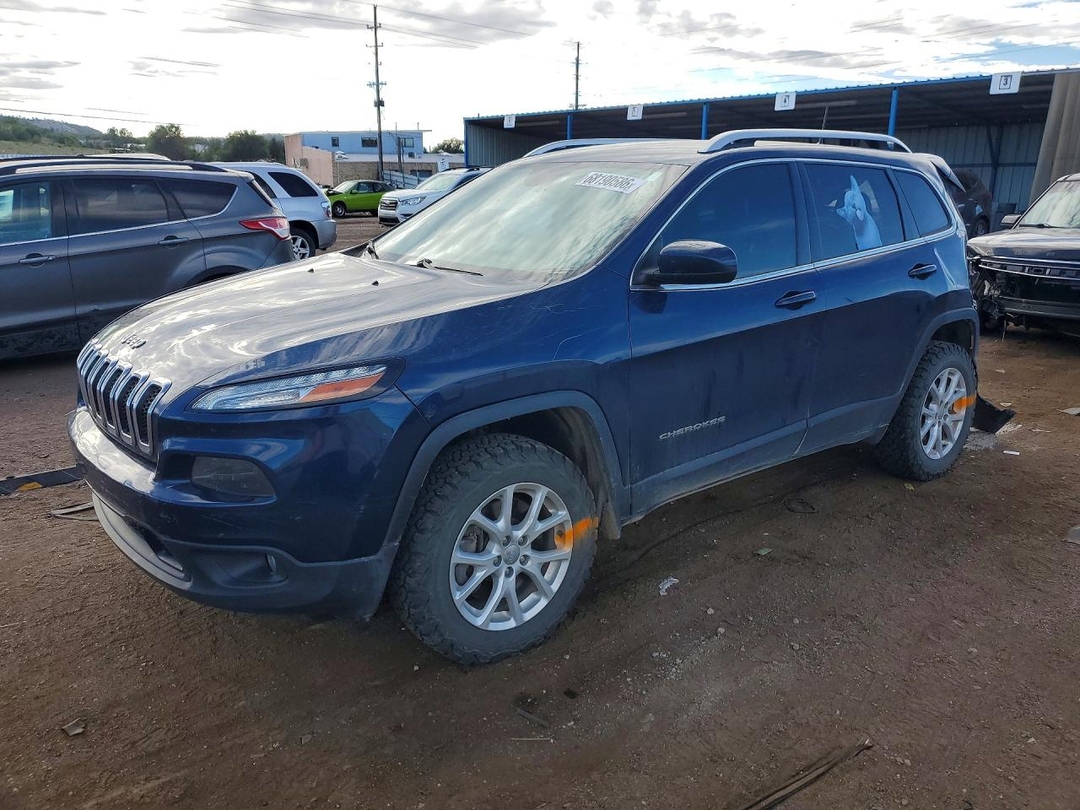 Vue de 2018 JEEP CHEROKEE LATITUDE PLUS, angle 1