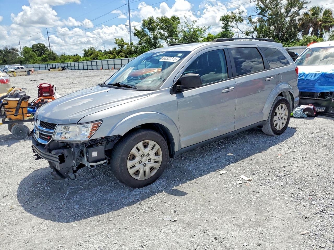 Vista de 2020 DODGE JOURNEY SE, ángulo 1