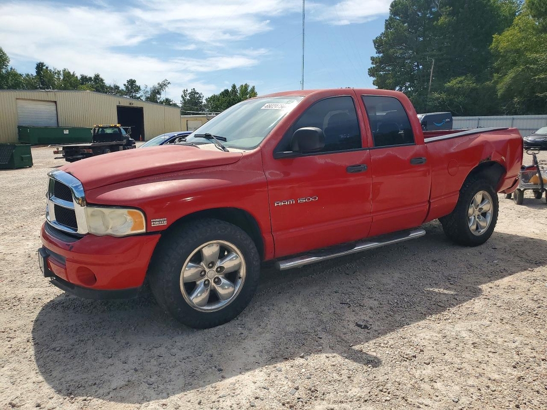 Vue de 2004 DODGE RAM 1500 ST, angle 1