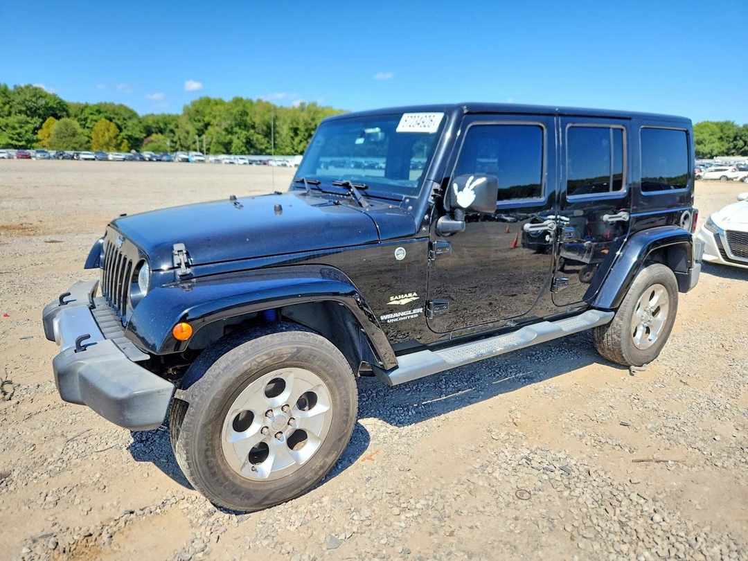 Vista de 2015 JEEP WRANGLER UNLIMITED SAHARA, ángulo 1