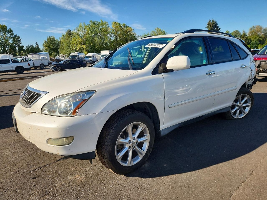 Vue de 2009 LEXUS RX 350, angle 1