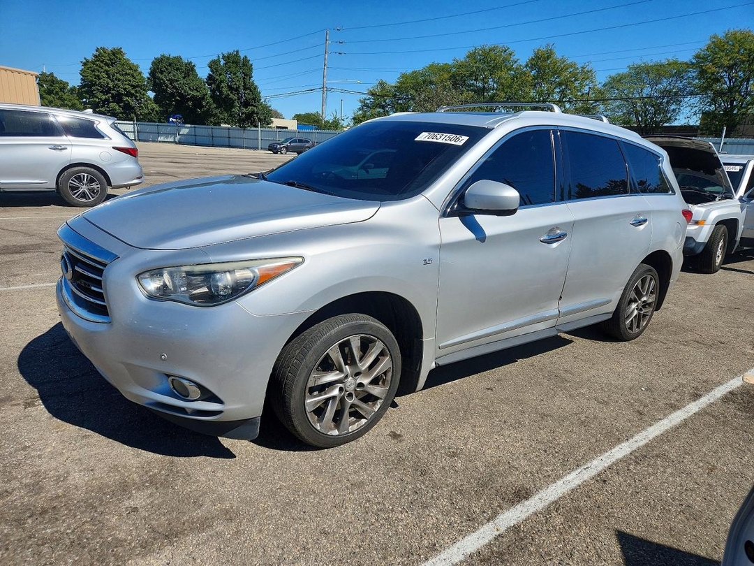 Vue de 2014 INFINITI QX60 BASE, angle 1