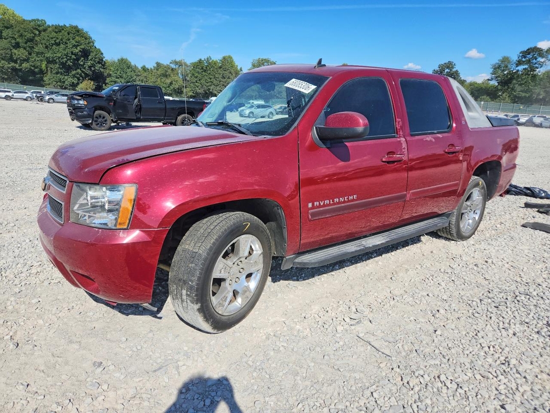 Vue de 2007 CHEVROLET AVALANCHE K1500, angle 1