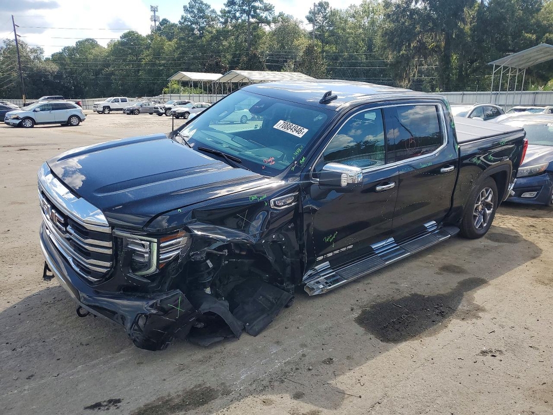 Vue de 2026 GMC SIERRA C1500 SLT, angle 1