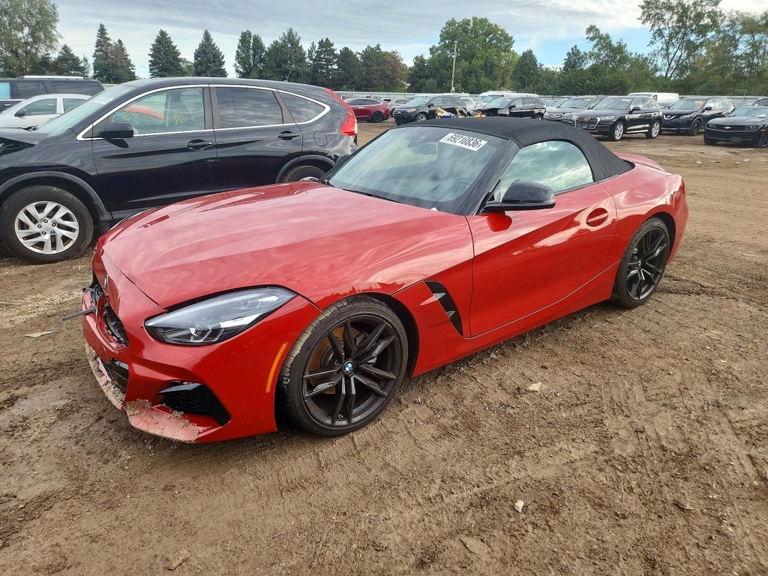 Vedere 2021 BMW Z4 SDRIVE30I, unghi 1