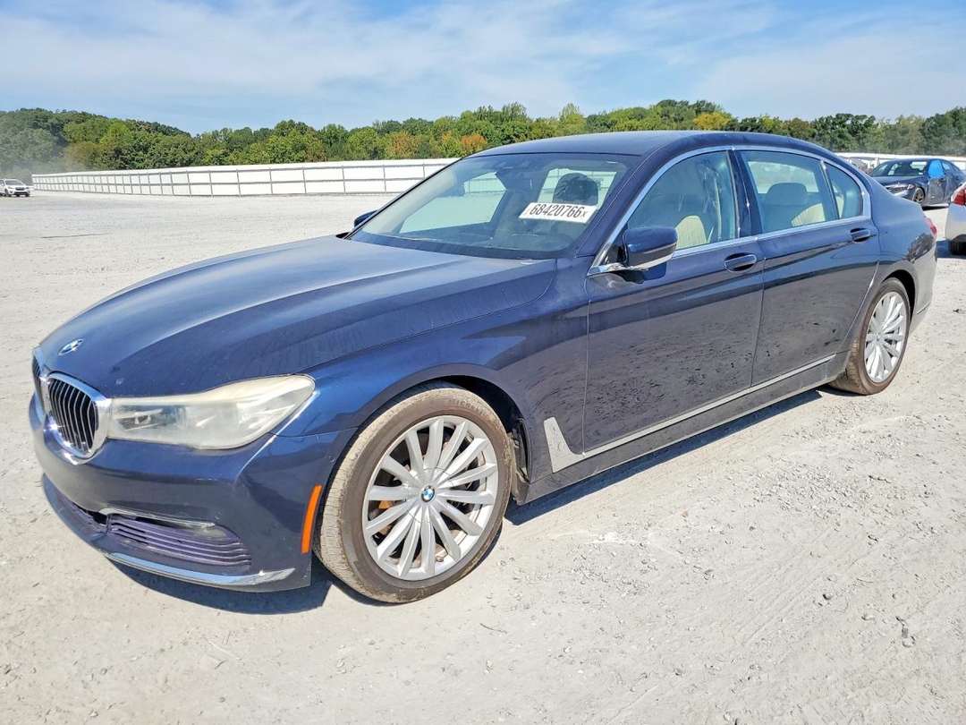 Vedere 2016 BMW 740 I, unghi 1