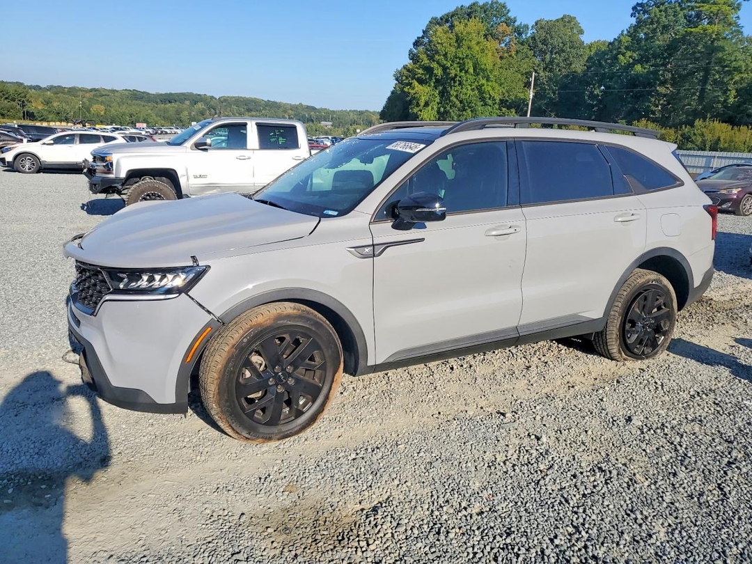 Vue de 2023 KIA SORENTO S, angle 1