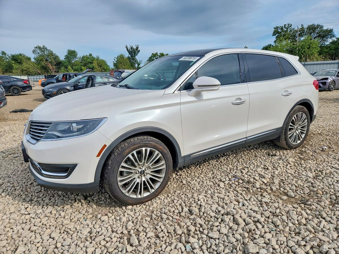 Vista de 2018 LINCOLN MKX RESERVE, ángulo 1