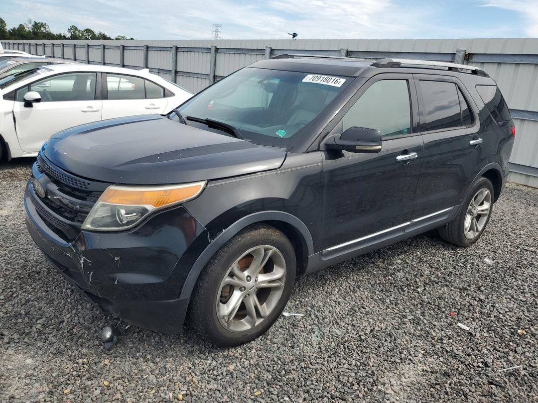 Vista de 2012 FORD EXPLORER LIMITED, ángulo 1